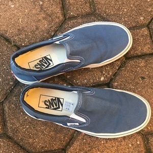 Blue Slip On Vans
